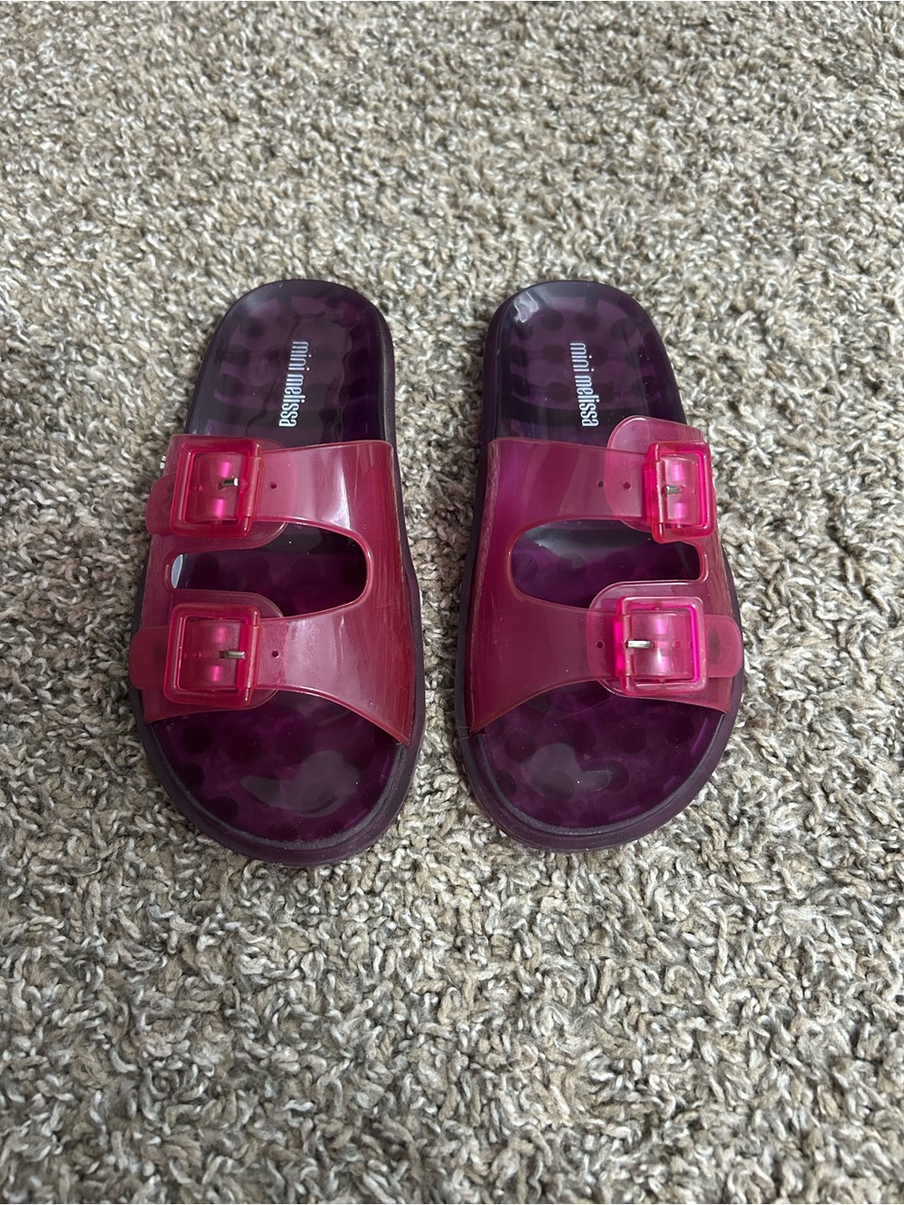 Girls Mini Melissa Sandals size 1